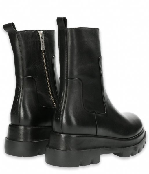 Shabbies  Ankle Boot Soft Nappa Leather Black (1000)